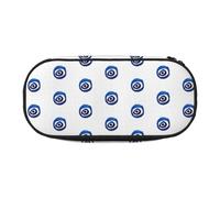 Evil Eyes. Print Convenient High Capacity Pencil Bag Portable Makeup Pouch Students Teens Adults