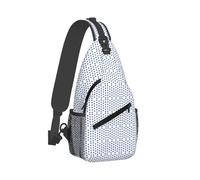 Evil Eyes Print Cross Bag Crossbody Shoulder Hiking Commuting Working Out Diagonally Sling Backpack