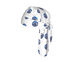 Evil eyes Print Cycling Bandana Quick Dry Skull Cap Breathable Tie Back Riding Headwear Running Gear 55-60 cm