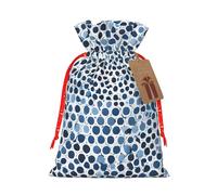 Evil Eyes Print Drawstring Bags Burlap Gifts Bag With Drawstring Gift Bags For Wedding/Party/Festival/Storage