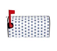Evil eyes Print Mailbox Covers Magnetic Mailbox Post protective cover for Garden Yard Outdoor Decor