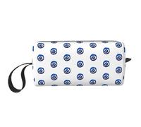 Evil Eyes Print Minimalist Carry Bag, Large Capacity Tote. Compact Storage Pouch for Gym, Work, and Weekend Trips