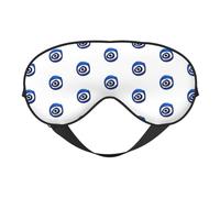 Evil Eyes Print Outdoor Travel Stylish Eye Mask Adjustable Sleep Camping Meditation Relaxation