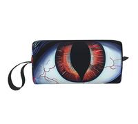 Evil Eyes Printed Makeup Bag Simple Travel Cosmetic Bags Waterproof Cosmetic Case Toiletry Bag Organizer for Women Mom Girls
