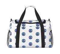 Evil Eyes Printed Travel Duffle Bag for Men Women Large Sport Gym Bag Handbag with Shoulder Strap for Travel Weekend Fishing Hunting
