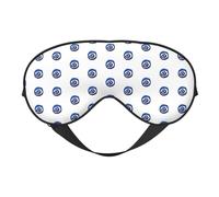 Evil Eyes Printing Versatile Sleep Eye Cover Soft Eye Mask Reversible for Meditation & Travel Eye Mask Unisex