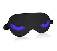 Evil Eyes Sleep Mask for Women Men Smooth Comfortable Light Blocking Eye Mask Night Blindfold with Adjustable Strap for Travel Sleeping Shift Work