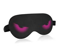 Evil Eyes Sleep Mask for Women Men Smooth Comfortable Light Blocking Eye Mask Night Blindfold with Adjustable Strap for Travel Sleeping Shift Work