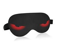 Evil Eyes Sleep Mask for Women Men Smooth Comfortable Light Blocking Eye Mask Night Blindfold with Adjustable Strap for Travel Sleeping Shift Work