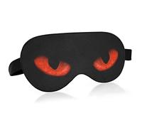 Evil Eyes Sleep Mask for Women Men Smooth Comfortable Light Blocking Eye Mask Night Blindfold with Adjustable Strap for Travel Sleeping Shift Work