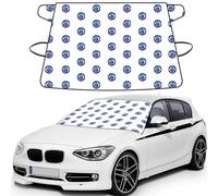 Evil eyes Waterproof Car Windshield Snow Cover, Printed Windshield Cover for Ice, Snow & Sun, Universal Size 69x42.5'', Suit for Most Vehicles