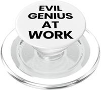 Evil Genius At Work PopSockets PopGrip for MagSafe