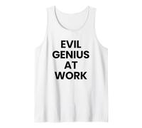 Evil Genius at Work Tank Top