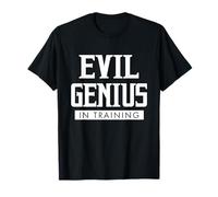 Evil Genius In Training comic geek convention nerd T-Shirt