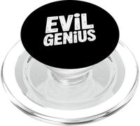 Evil Genius Mastermind Humor for Brainy Individuals PopSockets PopGrip for MagSafe