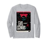 Evil Genius Retro The World Domination Simulation Game Long Sleeve T-Shirt