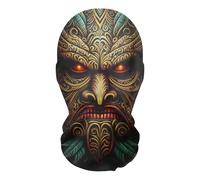 Evil Ghost Scary Mask, Halloween Horror Mask, Funny Horror Mesh Full Hairstyle Funny Horror Mask Toys, Realistic and Breathable Ghost Mask for Masquerade Party and Cospl