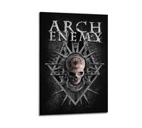 Evil God Enemy Metal Art Poster Poster Decorative Painting Canvas Wall Posters And Art Picture Print Modern Family Bedroom Decor Posters 24x36inch(60x90cm)