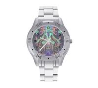 Evil God Psychedelic Business Stainless Watch Fashion Designer Wristwatch Easy Reader Analog Watches Gifts for Men