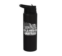 Evil is Powerless When The Good are Unafraid Stainless Steel Insulated Water Bottle