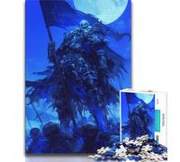 Evil Knight Jigsaw Puzzles for Teenagers 1000 Jigsaws,for Educational Game Challenge Toy Unique Home Decor And Gifts (38x26cm)