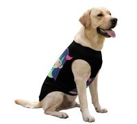 Evil Lady Large Dog Shirt Cooling Vest Breathable Mesh Pet Tshirt for Medium Large Dogs