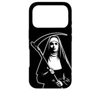 Evil Nun Grim Reaper Scythe Case for iPhone 17 Pro