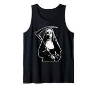 Evil Nun Grim Reaper Scythe Tank Top
