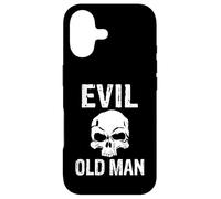 Evil old man Der böse Alte Mann Totenkopf Case for iPhone 17