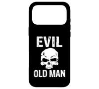 Evil old man Der böse Alte Mann Totenkopf Case for iPhone 17 Pro Max