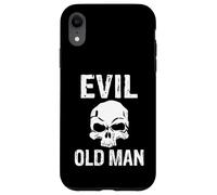 Evil old man Der böse Alte Mann Totenkopf Case for iPhone XR