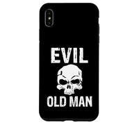Evil old man Der böse Alte Mann Totenkopf Case for iPhone XS Max