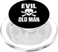 Evil Old man the evil old man skull PopSockets PopGrip for MagSafe