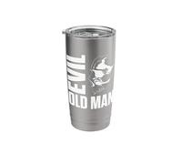Evil Old Man The Evil Old Man Skull Stainless Steel Insulated Tumbler