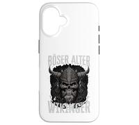 Evil Old Viking Norse Mythology Design Case for iPhone 16