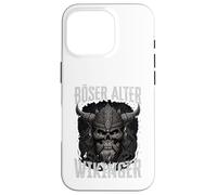 Evil Old Viking Norse Mythology Design Case for iPhone 16 Pro