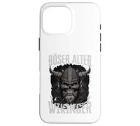 Evil Old Viking Norse Mythology Design Case for iPhone 16 Pro Max