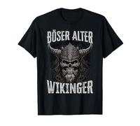 Evil Old Viking Norse Mythology Design T-Shirt