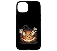 Evil Pumpkin Eyeball Smoke Case for iPhone 15 Plus