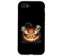 Evil Pumpkin Eyeball Smoke Case for iPhone SE (2020) / 7/8