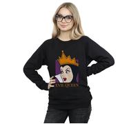 Evil Queen Cotton Sweatshirt Snow White And The Seven Dwarfs Black S