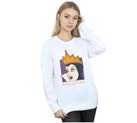 Evil Queen Cotton Sweatshirt Snow White And The Seven Dwarfs White S