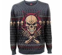 Evil Rock Jumper Spiral Direct Black S