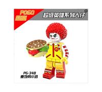 (evil ronald mcdonald) Cartoon City Movie Toy Story Mini Figures Fit Lego