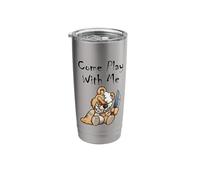 Evil Scary Teddy Bear Come Play with Me Cute Halloween Bear Stainless Steel Insulated Tumbler
