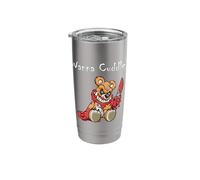 Evil Scary Teddy Bear Wanna Cuddle Cute Halloween Teddy Bear Stainless Steel Insulated Tumbler