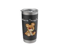 Evil Scary Teddy Bear Wanna Snuggle Cute Halloween Teddy Stainless Steel Insulated Tumbler