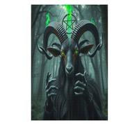 Evil Sheep 1000 Piece Complete DIY Jigsaw Puzzle Paisaje Edificio Collectors Mind Relaxation Educational Decorative Puzzle Gifts for Adults Sturdy Thick Cardboard 1000 PCS