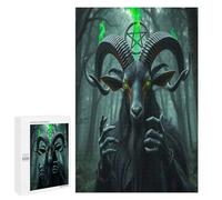 Evil Sheep 1000 Piece Jigsaw Puzzles Adults Kids Paisaje Edificio Jigsaws Family Board Game Night Add-On Whimsical Colourful Design Home Decor 1000 PCS