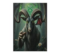 Evil Sheep 300 Piece Jigsaw Puzzle for Adults Paisaje Edificio Date Night Activity Couple Bonding Beautiful Design Ideal Anniversary Present 300 PCS